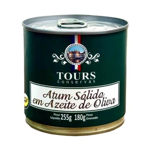 Atum Sólido em AZEITE DE OLIVA 255g
